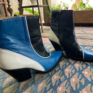 Toral Ankle Boots Tri Color Size 39